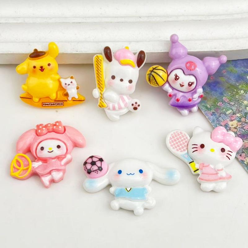 DIY Resin Accessories: Cute Sports Seagull Cream Glue Hair Accessories, Refrigerator Magnets, Phone Case Ornaments