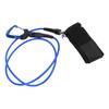 Freediving Lanyard Leash Diving Safety Rope Cable with Wristband Carabiner for Underwater SportsBlue