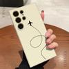 Aircraft route map Silicone Case For Samsung Galaxy S25 S24 S23 S22 S21 Ultra FE A35/A54/A55/A34 5G Note 10/20 Plus  Soft Cover