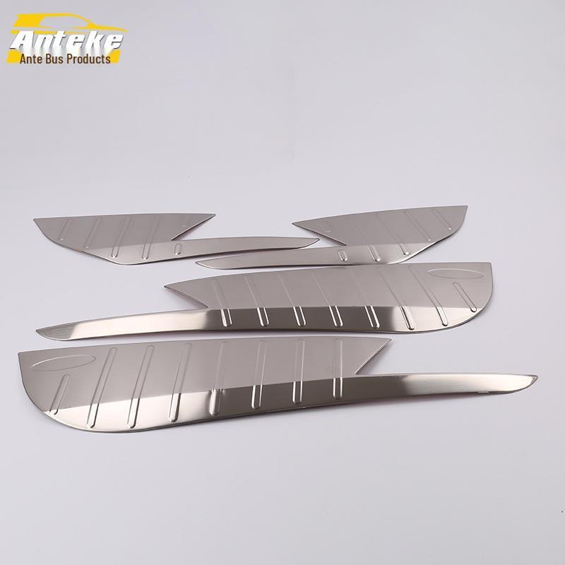 16 Bora Car Door Anti-Kick Pad Stainless Steel Armrest Decorative Panel Sticker