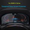 Tempered Glass Screen Protector  Film For BMW 4-Series G22 G23 G26 MK2   trument dashboard anti-scratch Accessories