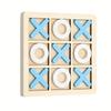 Tris Classico in Legno - Gioco da Tavolo Tradizionale per la Famiglia, Regalo Perfetto per Natale e Halloween