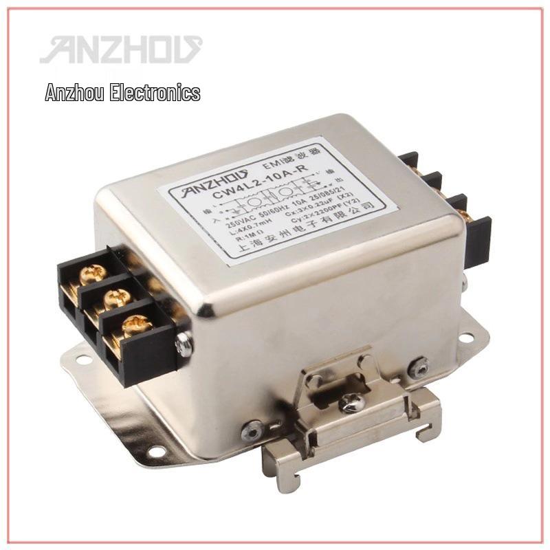 Power Filter DIN Rail Terminal Block: CW4EL2 Series (10A, 20A, 30A)