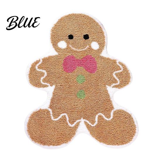 Cloud-like Comfort Floor Absorbent Anti-slip Snowman Non-Slip Xmas Tree Mat Christmas Bathroom Rug Washable Santa