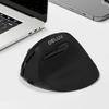 DELUX Ergonomic Wireless Bluetooth 6 4000 Relieves Carpal and Hand for and Macs Mouse, Quiet, Compact, Vertical, 5.2 & 2.4GHz, Rechargeable, Buttons,