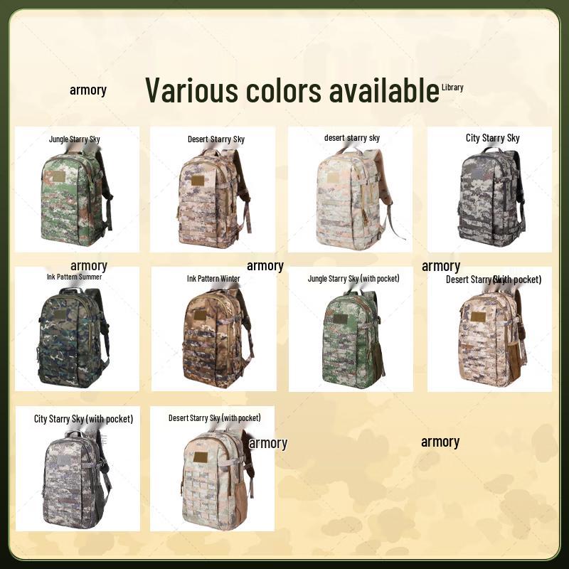 Tactical Camouflage Training Backpack