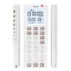 (Dretec) 2023 New Color White Mocha Infusion Timer for Nurses, 3-in-1 Infusion Calculator, Timer, and Calculator, with Screen Backlight, Penlig
