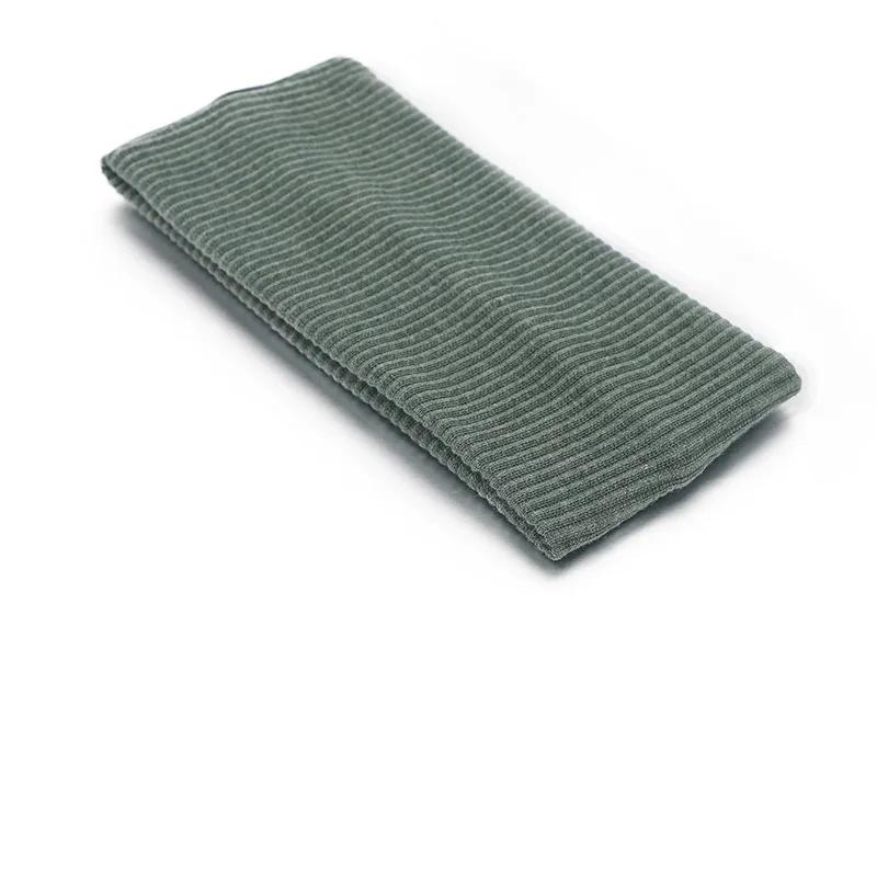 Korean Wash Face Hairbands Soft Cotton Knitted striped Headband For Women Girls Bandanas Fashion Sports Cycling Hair Accessories