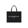 GIVENCHY Washed Cotton Canvas Tote Bag, Shopping Bag, Canvas Bag, Handbag Small Women's Black BB50UEB1F1-001