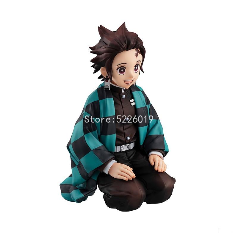 Kimetsu No Yaiba Anime Figure Series Kamado Tanjirou Action Figure Demon Slayer Agatsuma Zenitsu Figurine Model Doll Gift