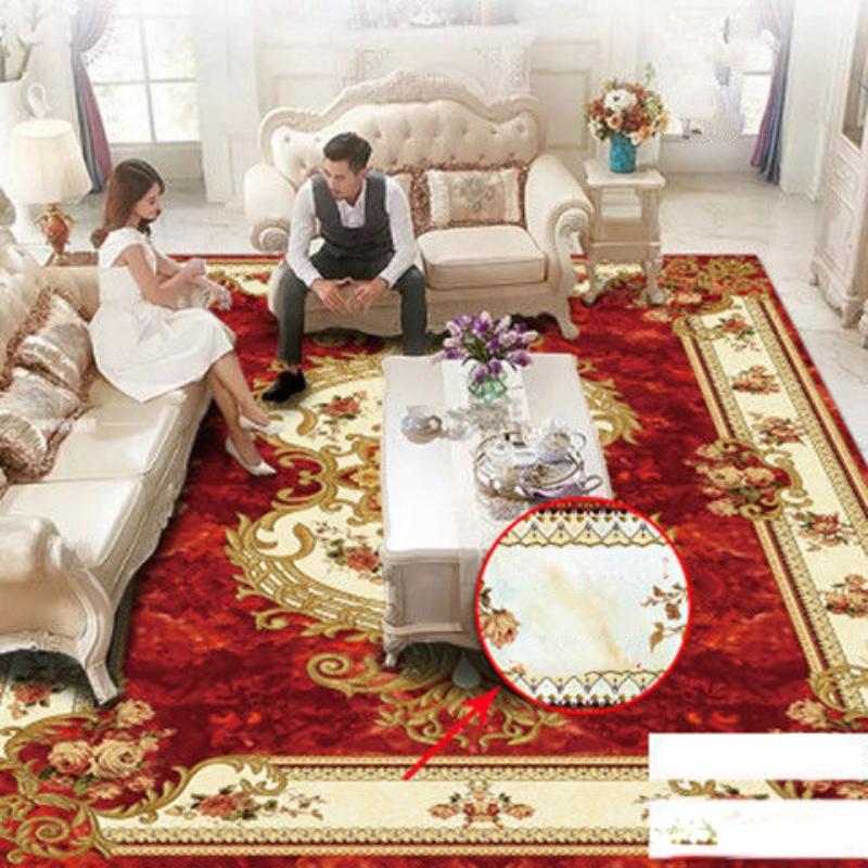 European Carpet Living Room Ins Style Nordic Tea Table Blanket Household Bedroom American Bedside Blanket Large Area
