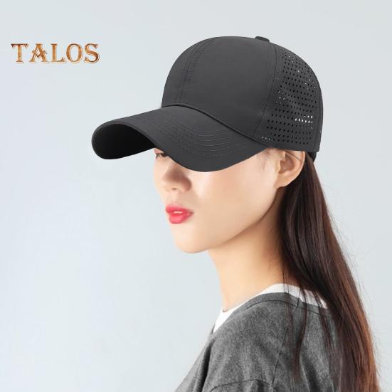 Baseball Hat Extended Brim Sunshade Effect Adjustable Sun Hat Quick-Drying Cap with Breathable Holes