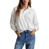 Polo Ralph Lauren Cotton Logo Embroidered Fleece Pullover Long Sleeve Sweatshirt Women sweatshirt 211947966-500