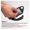 Stainless Steel HD Lens Bike Rear VIew Mirror 360° Rotatable MTB Rear Mirror Widen Big View Road Bicycle Mirror Bike Accessories