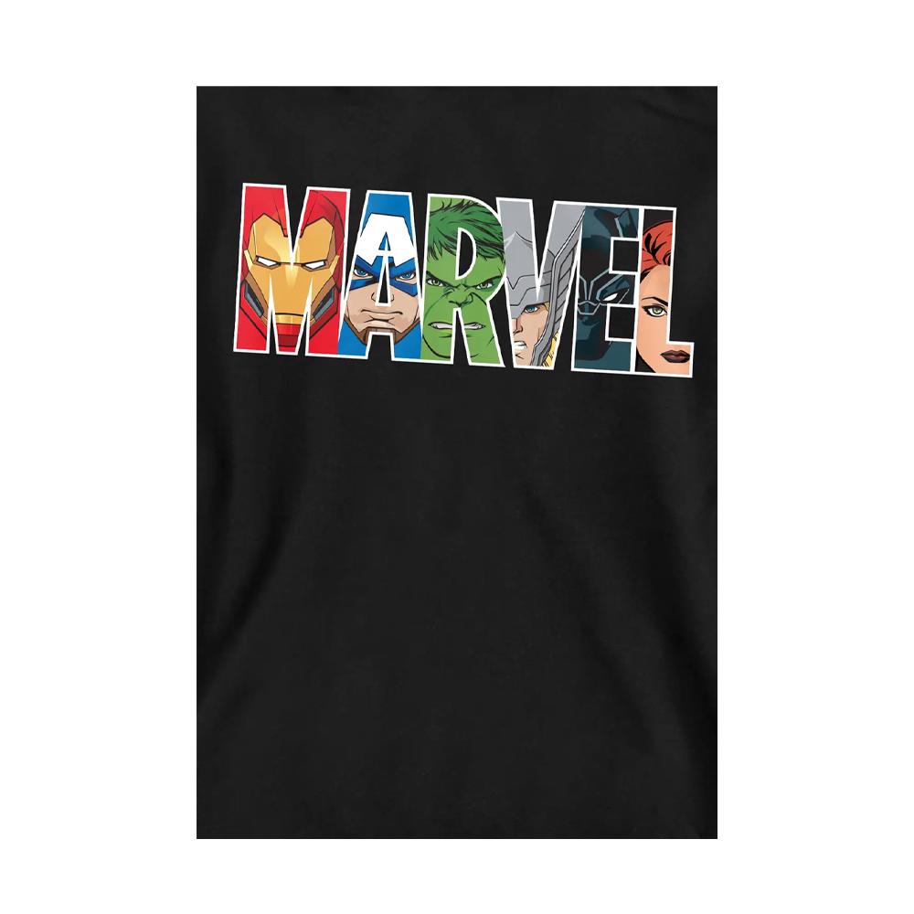 The Avengers Moletom Canguru Infantil/Crianças com Logotipo de Tijolos