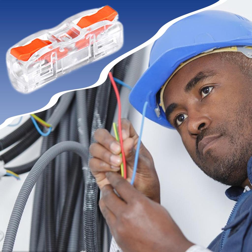 Lever Nut Splicing Wire Connector Inline Wire Connector Lever 1 To 1 Quick Conductor Combination Compact Splicing Wire