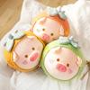 Pig Persimmon Smoothly Cute Persimmon Pig Doll Pillow Girls Sleeping Plush Doll Rag Doll Children's Gift