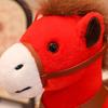 Zodiac Horse Theme Doll Good Luck 2026 Blessings PP Cotton Filling Doll Auspicious Horse Soft Toy Home Decor