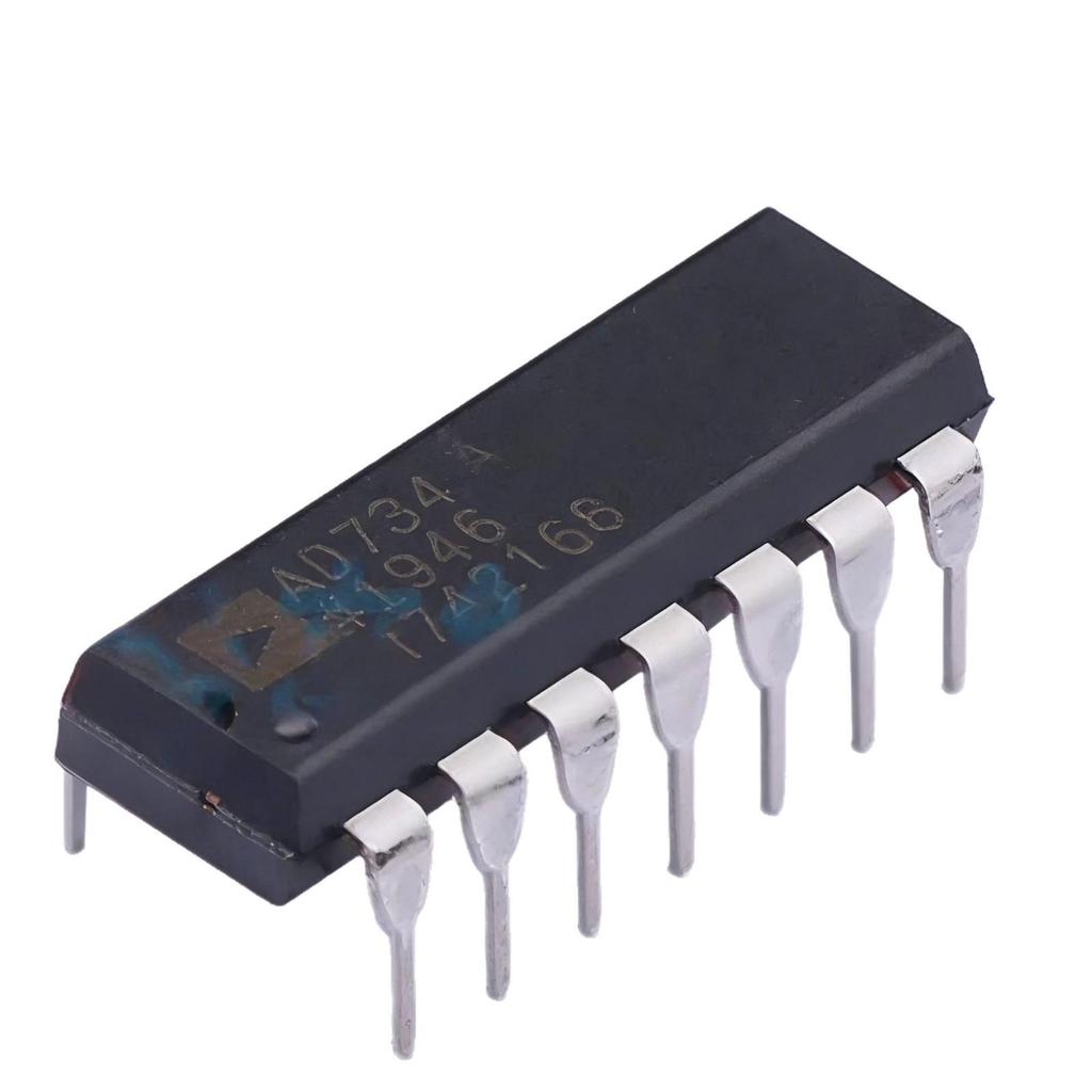 AD734ANZ Four-Quadrant Multiplier/Divider PDIP-14 Tube-Mount IC DIP Chip