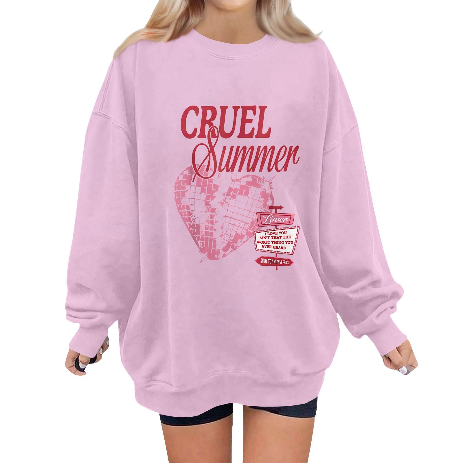 

Женская повседневная модная блузка с длинным рукавом и карманом с цветочным принтом и круглым вырезом S розовый