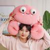 PP Cotton Simulation Crab Plush Doll Soft Sea Crab Plush Pendant  Valentine's Birthday