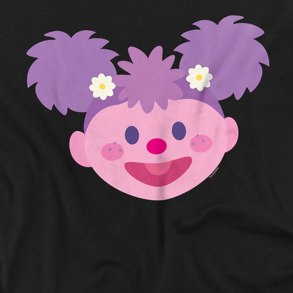 Sesame Street Unisex Adult Abby Cadabby Kawaii Face T-Shirt