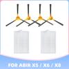 Для робота-пилососа ABIR X5 / X6 / X8 / iBoto Smart Aqua C820W Бічна щітка HEPA-фільтр Запчастини Аксесуари Побутові
