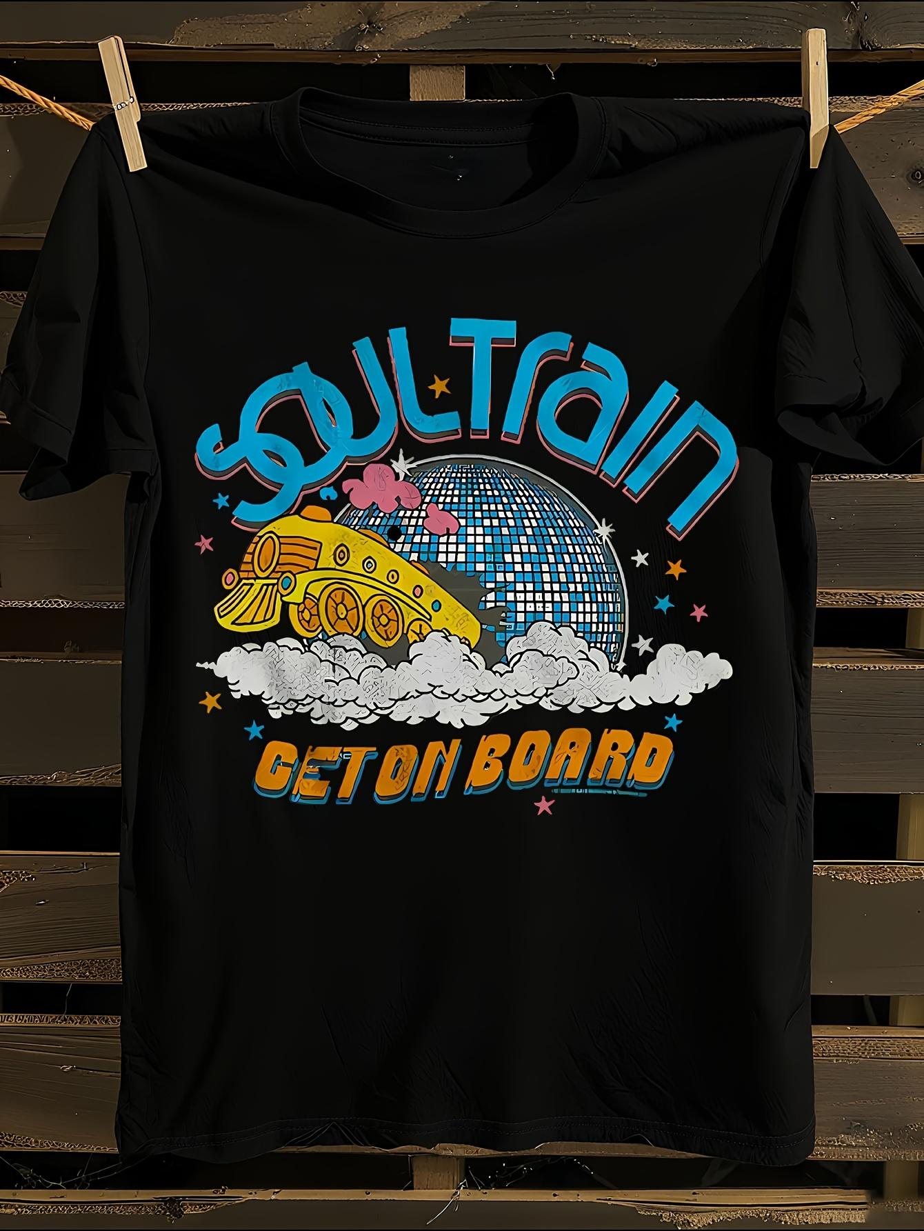 70s Retro Soul Train Graphic T-shirt M