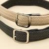 Elastic Braided Belt for Young Female Student Military Training Pants Casual Belt Belt Belt Men Canvas Belt Men