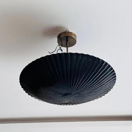 63.5 Cm Handcrafted Brass Sputnik Disc Chandelier Mid Century Modern Ceiling Light Home Decor