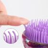 2025 Colorful Egg Comb: Portable Smooth Hair Comb for Ladies, Anti-Tangle & Massage, Ideal for Straight Hair.