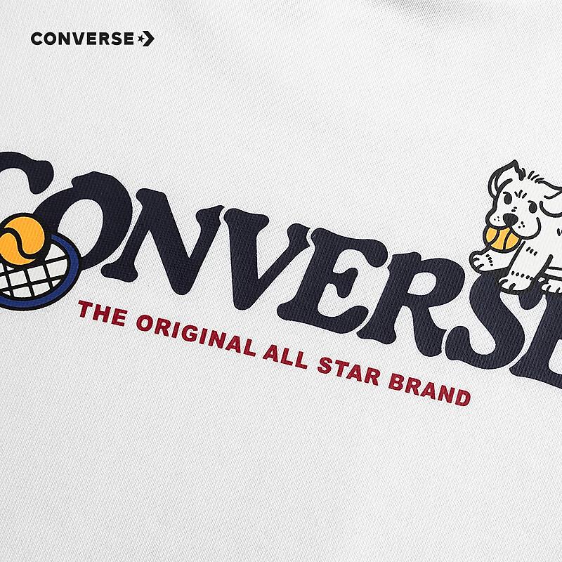 Converse Kids' Cotton Fleece Hooded Sweatshirt