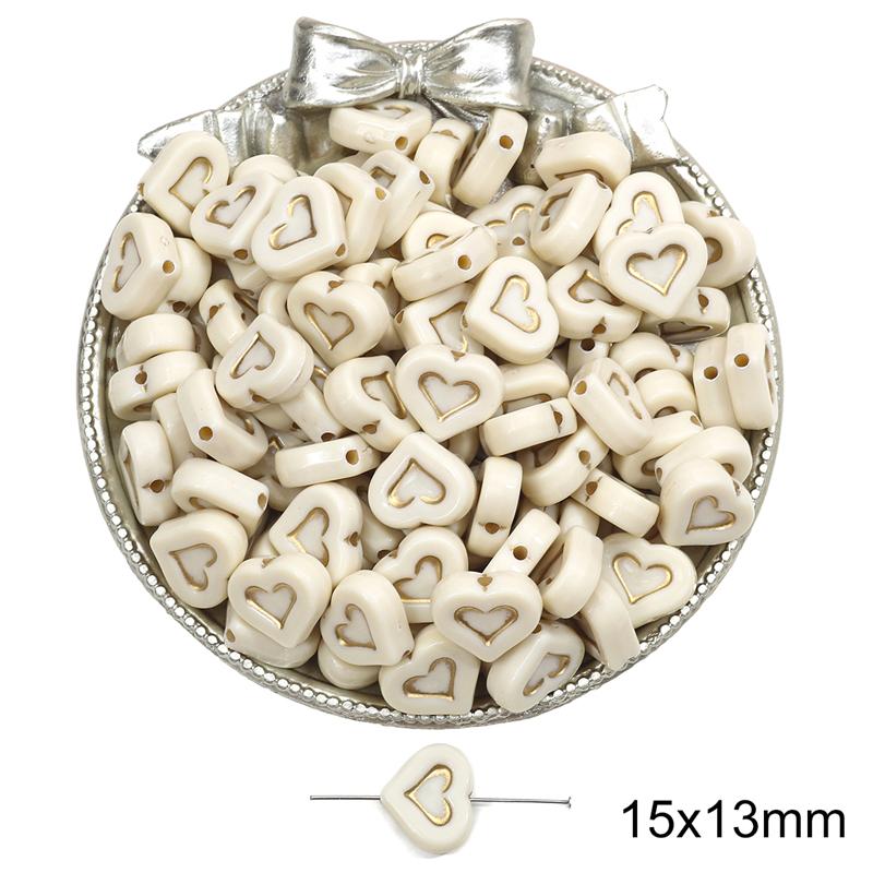 

Акриловые бусины Барокко Ретро Золотые в форме цветка Плоские круглые бусины для изготовления ювелирных изделий DIY браслеты ожерелье 15x13mm 40pcs