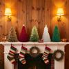 25cm Christmas Tree Plush Decoration Ornaments Simulation Decoration Christmas Tree