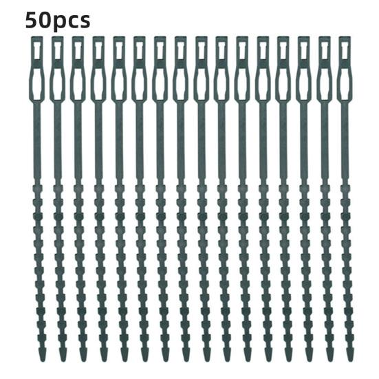 Adjustable Plant Ties Flexible Twist Ties Flexible Gardening Ties Plant Stake Ties for Plant Support Tree Shrub Cable Organization