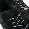 Nike Air Force 1 Low Supreme Mini Cu9225 Box Größe 12 Herren Logo, Schwarz,