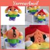 Adorable Rainbow Crying Doll Plush Keychain Cute Cartoon Character 16cm Accessory