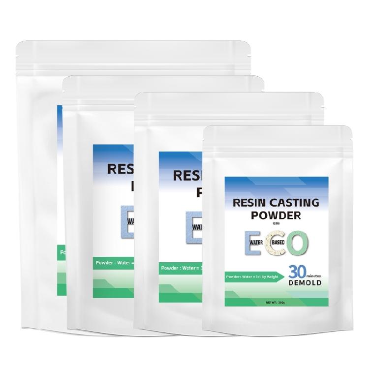 300/500/1000/2000g Gessi a Polimerizzazione Rapida Polvere da Colata in Resina Polvere da Colata in Resina Polvere di Gessi in Resina