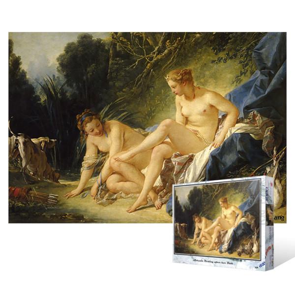 

Diana s Bath - пазл из 1000 деталей, популярная корейская головоломка