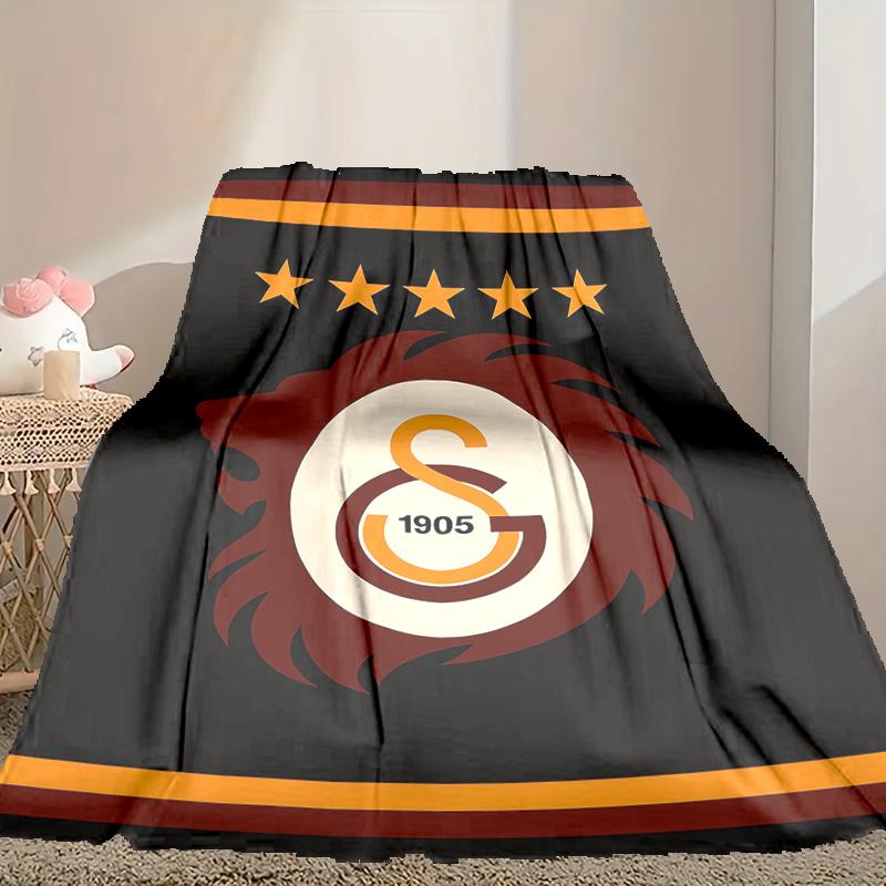 Galatasaray SK Blanket Lightweight Print Throw Blanket For Couch, Bed, Car, A Heartfelt Gift for Your Family and Friends