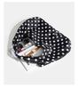Korean Style Polka Dot Canvas Tote: Literary Shoulder Bag for Female Students