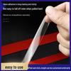 Modern Self-Adhesive Stainless Steel Decorative Strip for TV Backgrounds, Ceilings, and Skirting
