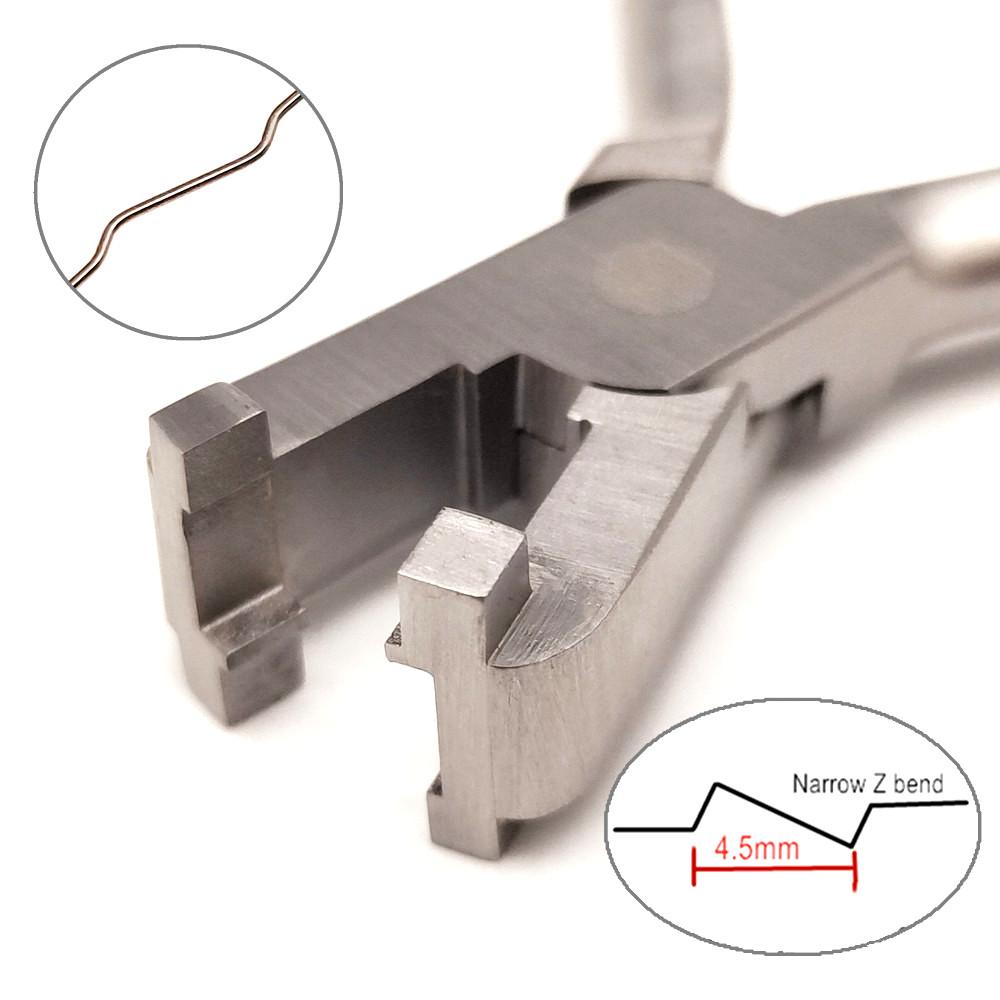 1 piece Dental Ortho Z Bent Bending Pliers Orthodontic Z-bend Plier Step Plier Dentist Bending Forcep Step forming plier