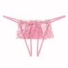 Sexy underwear panties open crotch free lace cover Muse vacuum temptation low waist perspective thong sexy