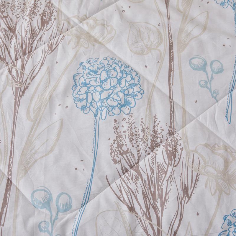 Linen Cotton Double-Layer Summer Quilt - Machine Washable, Cool, Ideal for Dorms.