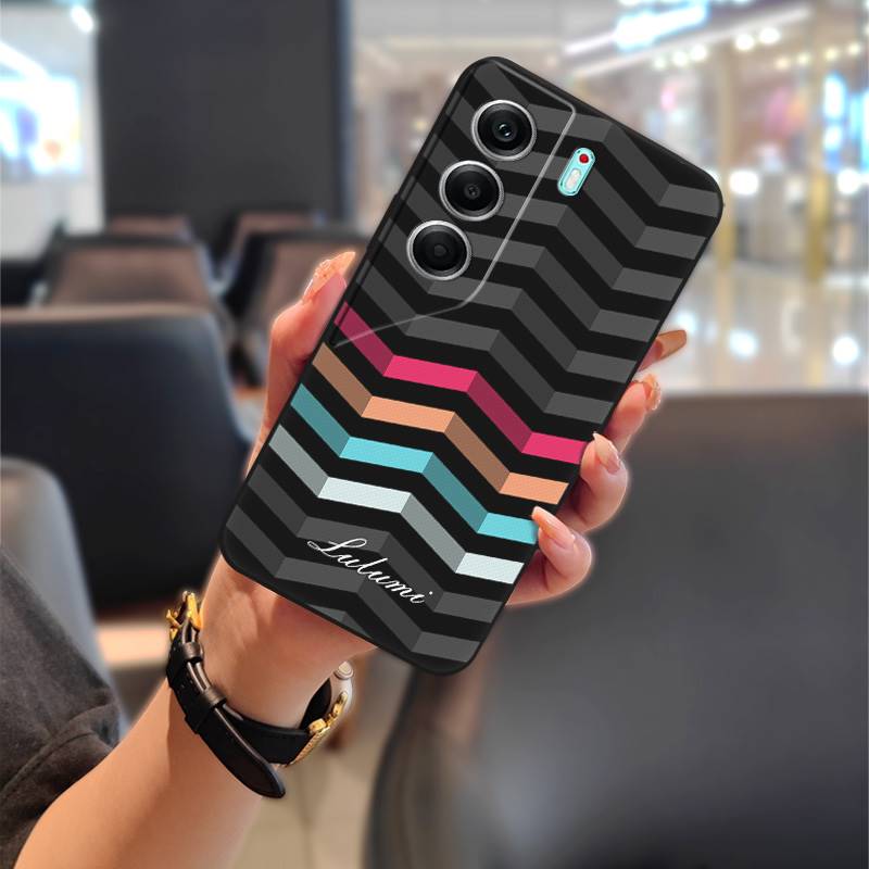 Dirt-resistant Waterproof Phone Case For Tecno Camon40 4G/CM5 Protective Graffiti TPU Fashion Design Full wrap Durable