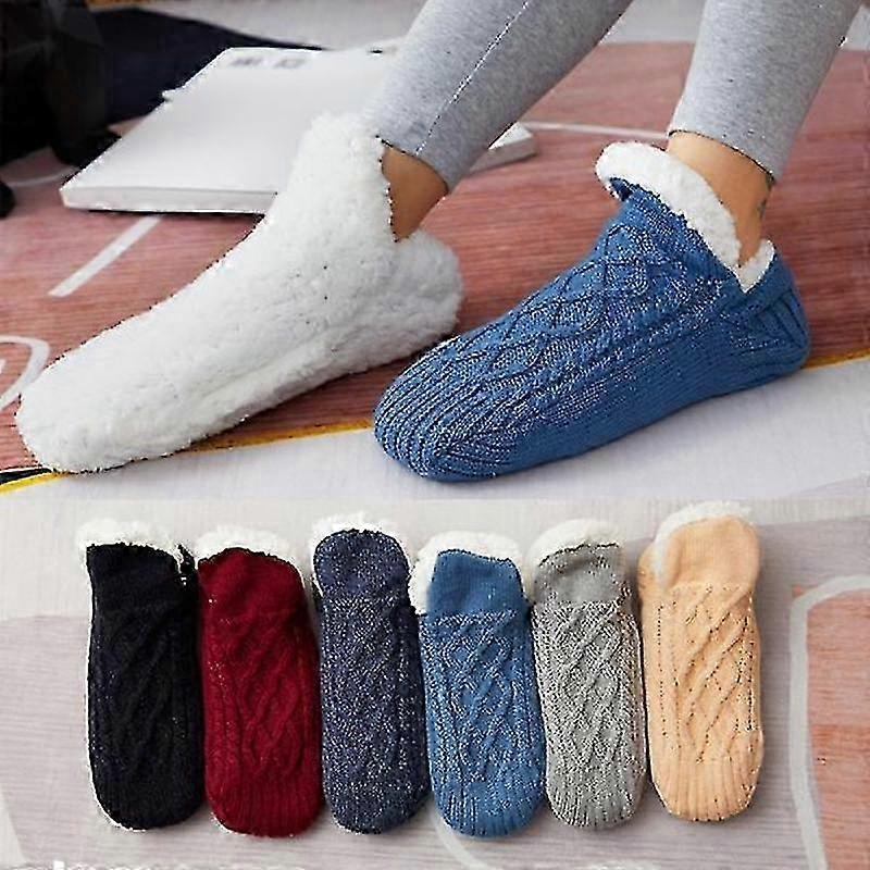 Winter Super Soft Warm Floor Sock Slipper Socks Floorshoes