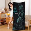 Rock Band L-Linkin Cool P-Park Microfiber Blanket Quick Drying Beach Towels Oversized Printing Super Absorbent Pool Blanket