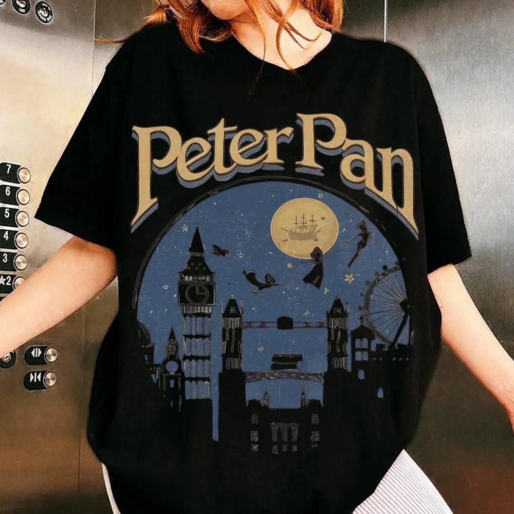 Peter Pan Big Ben Fly Shirt Neverland Second Star Matching S