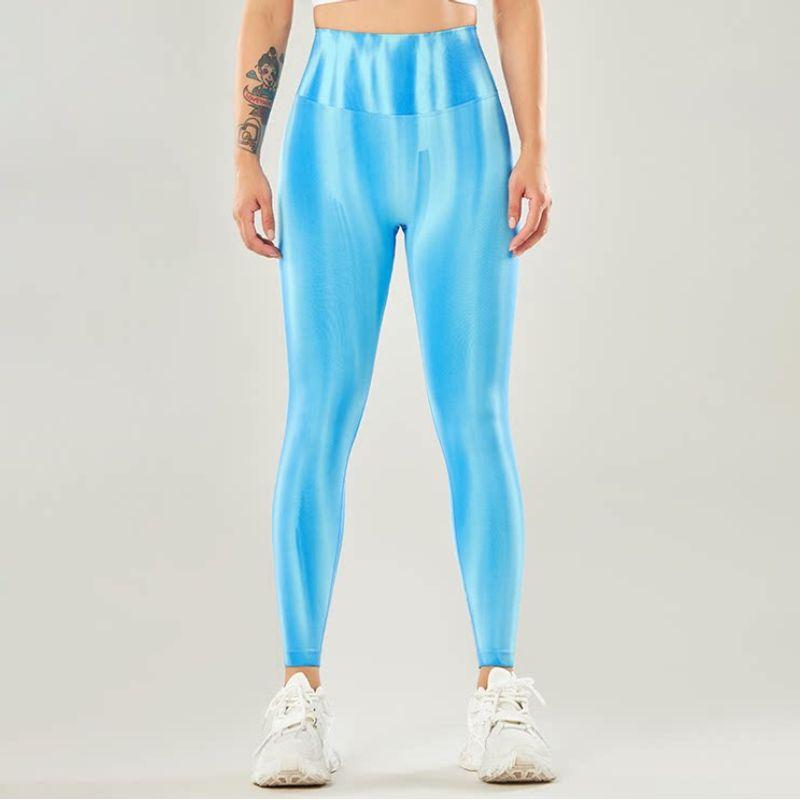 Fashion Tie-Dyed Abdominal-Shaping High Waist Outer Wear Autumn Fitness Pants